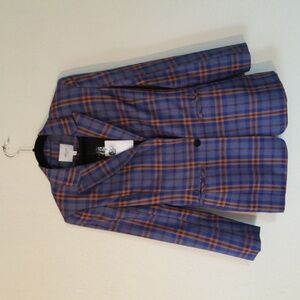 Grey Lab Los Angeles Plaid Jacket